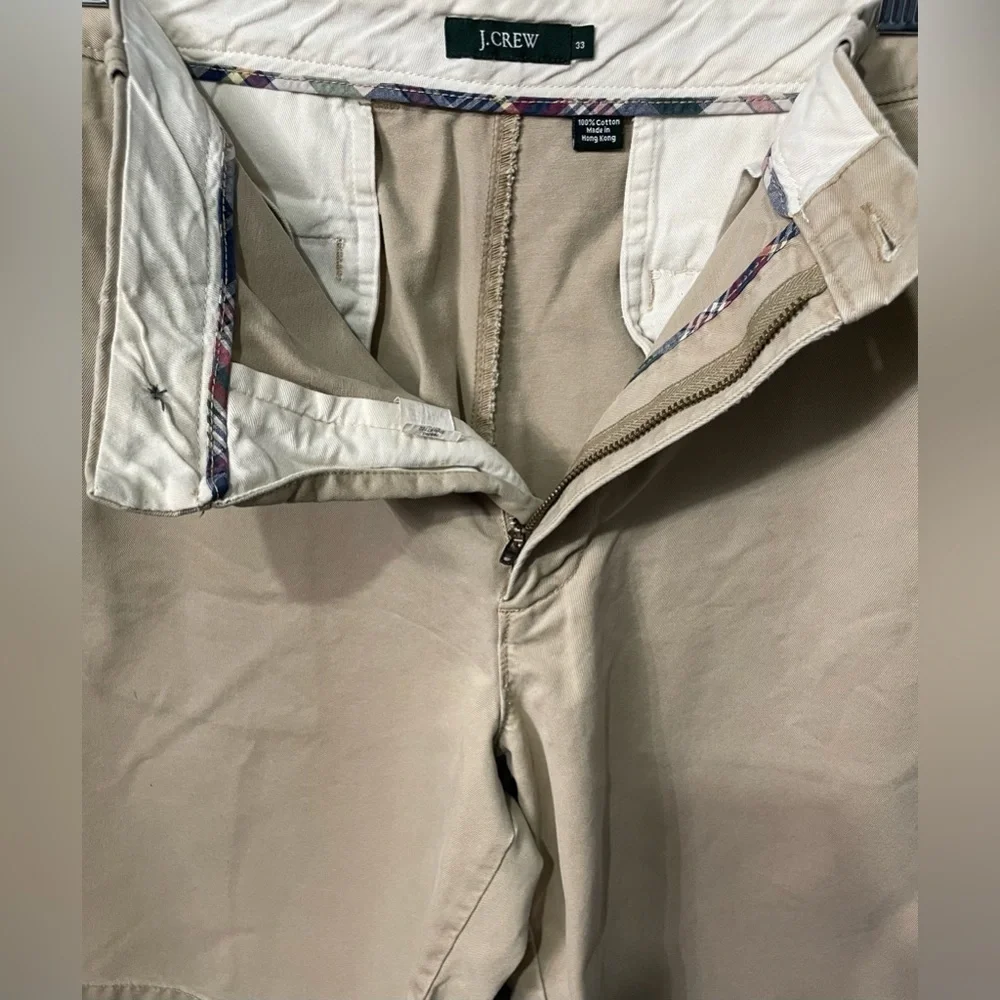 J. Crew shorts men’s, color Tan, size 33